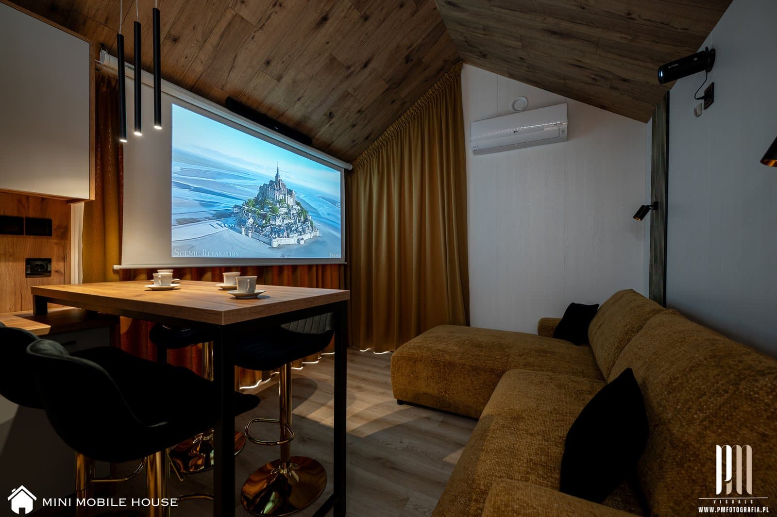 Dom mobilny MiniMobileHouse - realizacja koło Karpacza